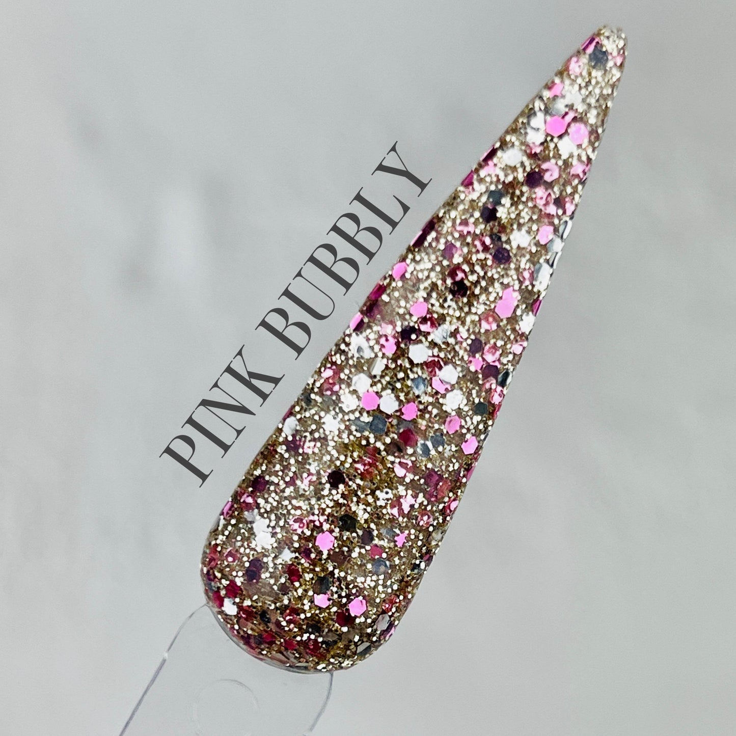 Sip, Sip, Hooray!- Pink Bubbly - Luxie Nail