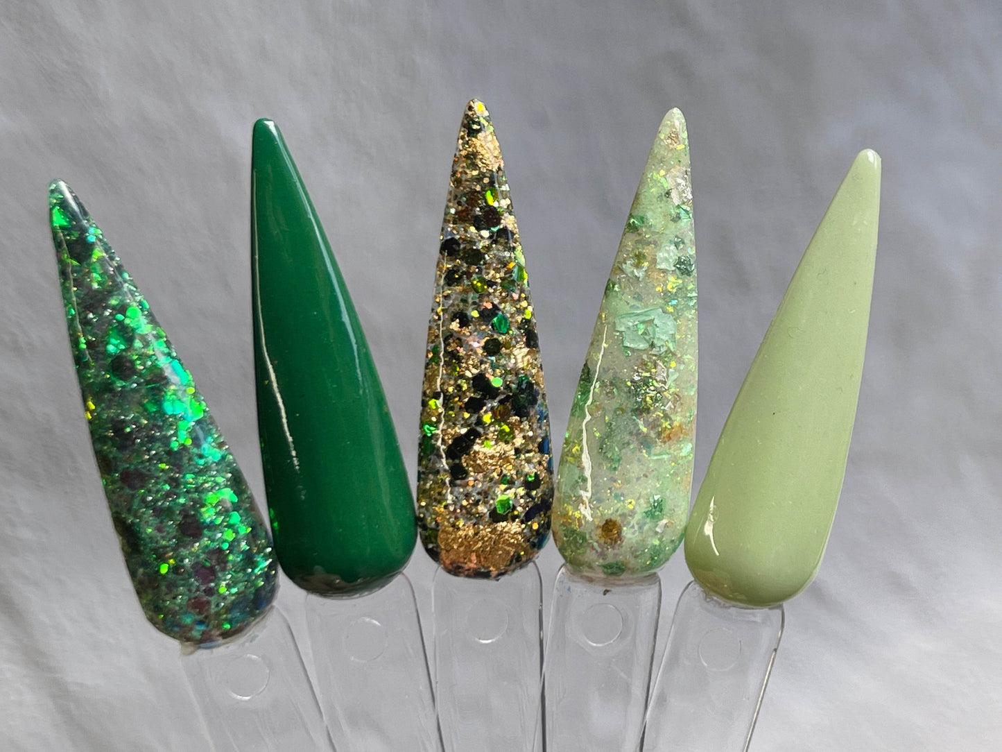 Lucky Saint Patricks Day Bundle Acrylic Dip Powder- Luxie Nail