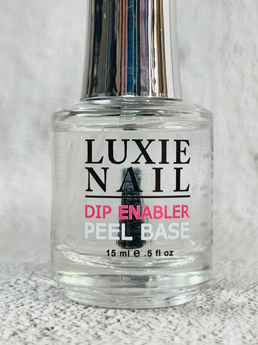 Dip Enabler Peel Base 15 ml – Easy, Damage-Free Manicure Removal - Luxie Nail