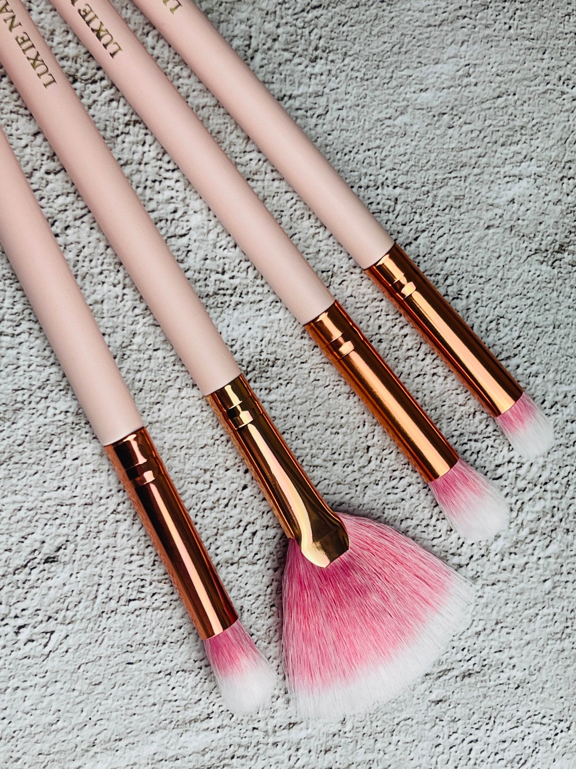 Fan Duster & Ombré Brush Set - Luxie Nail