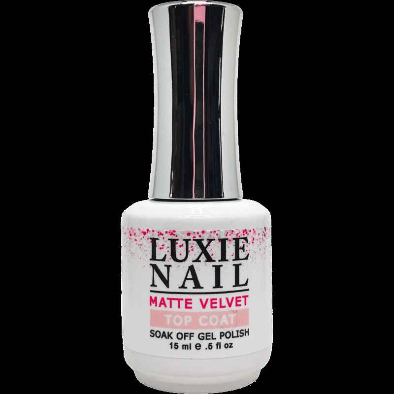 Matte Velvet Gel Top Coat 15ml - Luxie Nail
