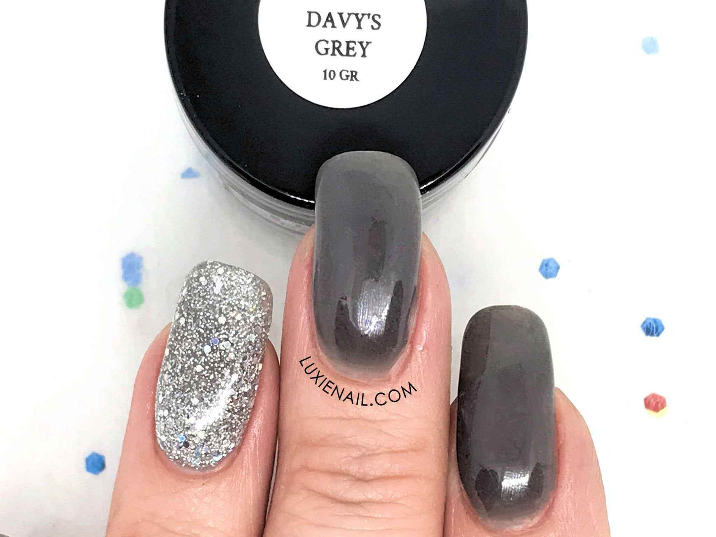 Davy's Grey - Luxie Nail