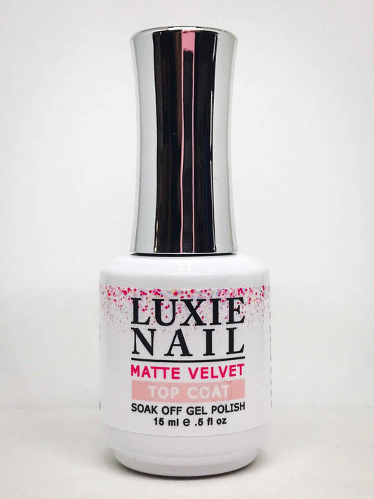 Matte Velvet Gel Top Coat 15ml - Luxie Nail