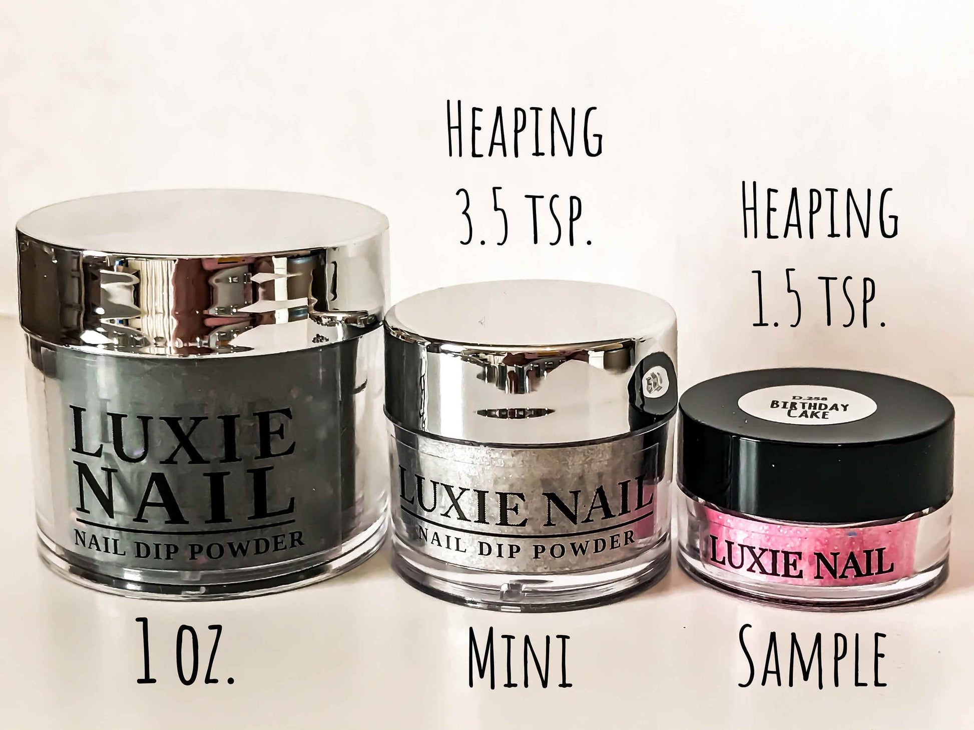 Luna Floral and Foil Acrylic Dip Powder- Luxie Nail