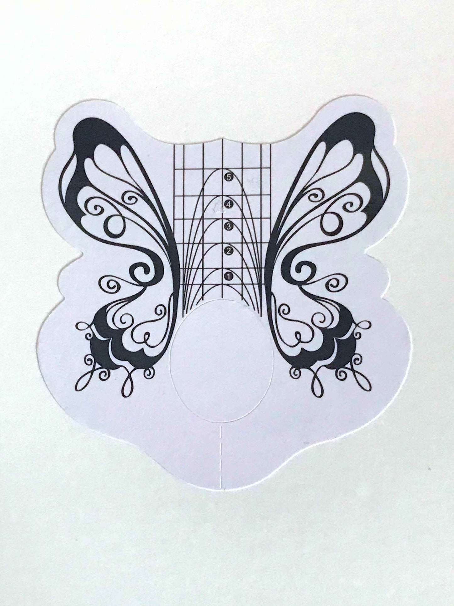 Butterfly Nail Forms 100 pcs. - Luxie Nail