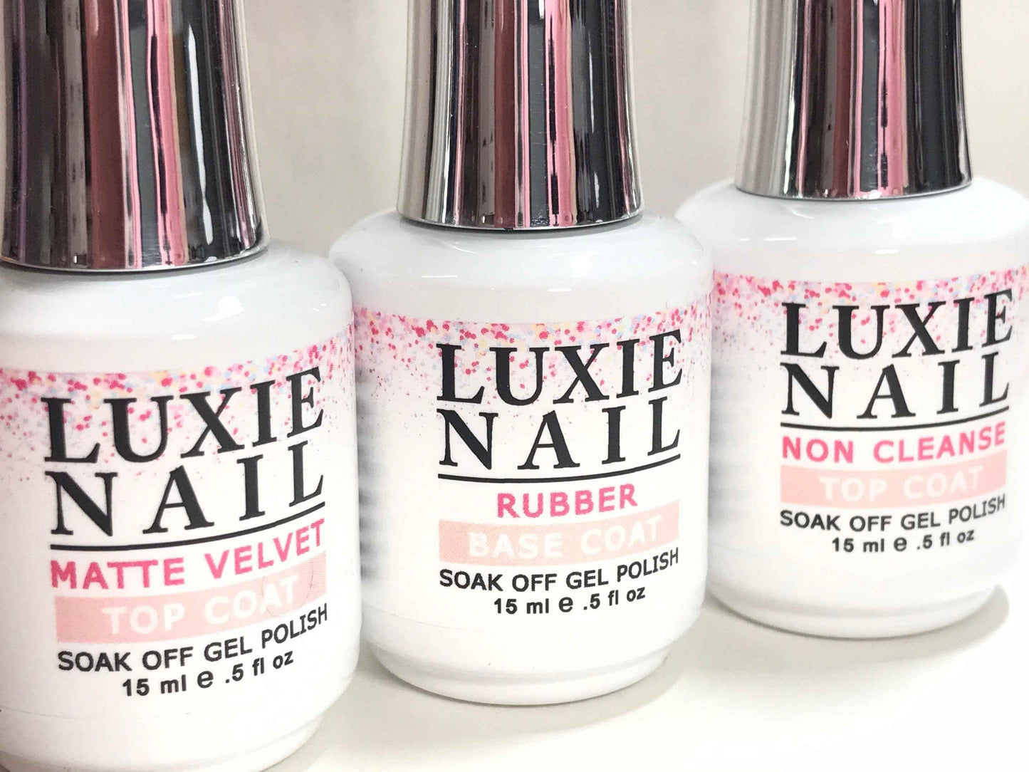 Rubber Gel Base Coat 15ml - Luxie Nail