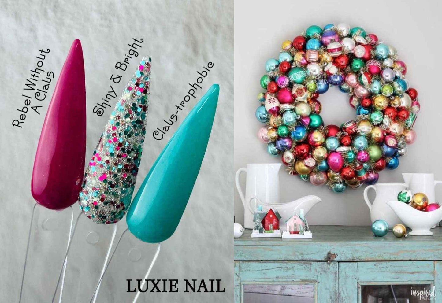 Rebel Without A Claus - Luxie Nail