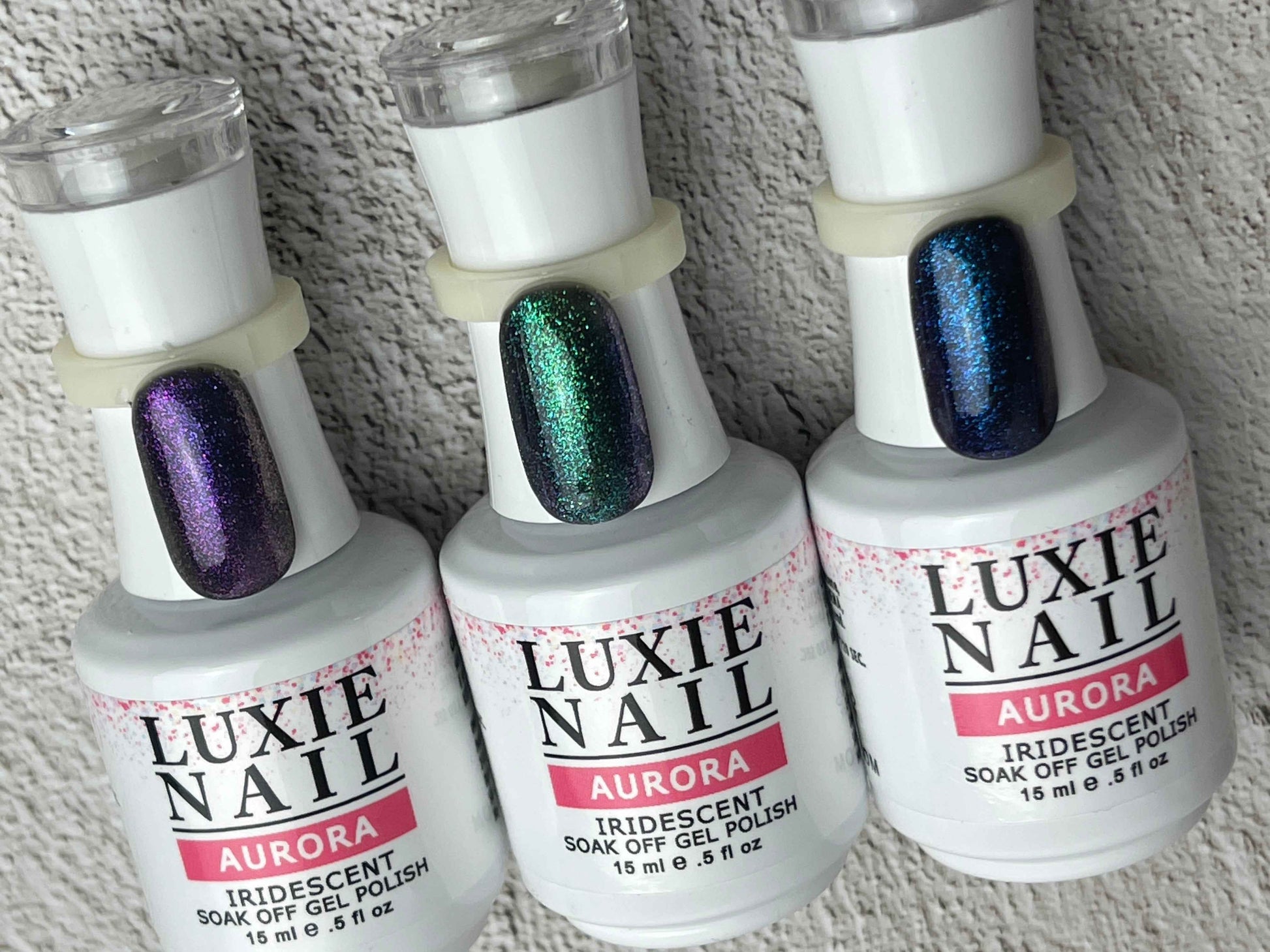 Aurora Gel Polish- Iridescent Shimmer 15ml - Luxie Nail