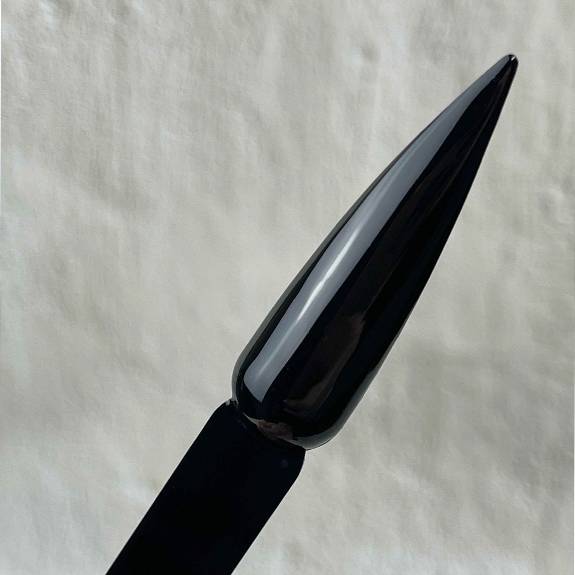 Black Creme Gel Polish No.000 15ml - Luxie Nail