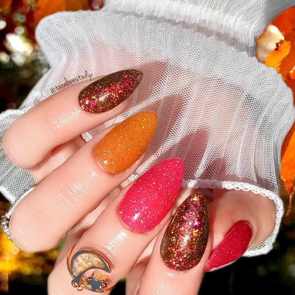 Oktoberfest Chameleon Flake - Luxie Nail