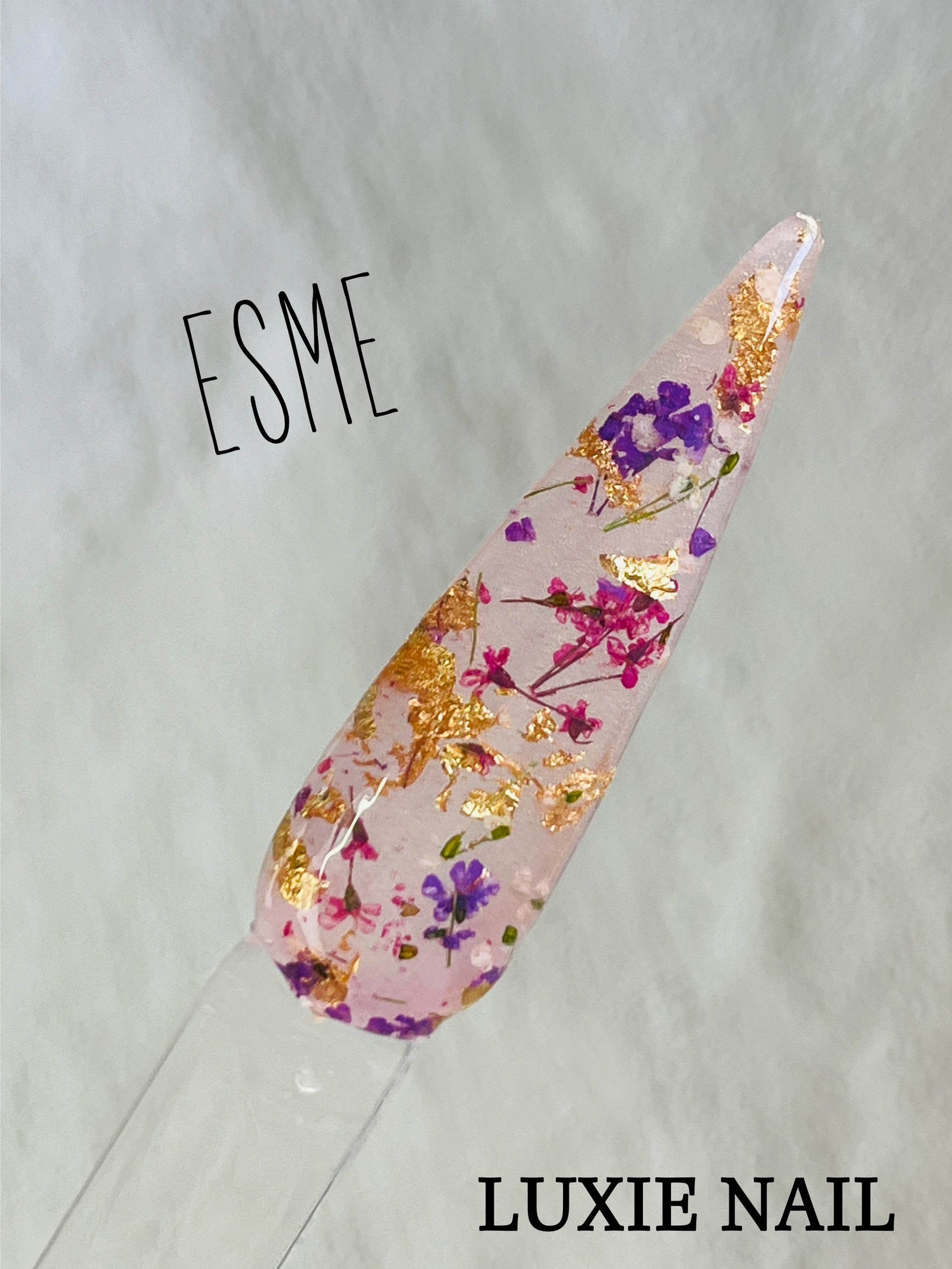 Florals & Foils - Luxie Nail
