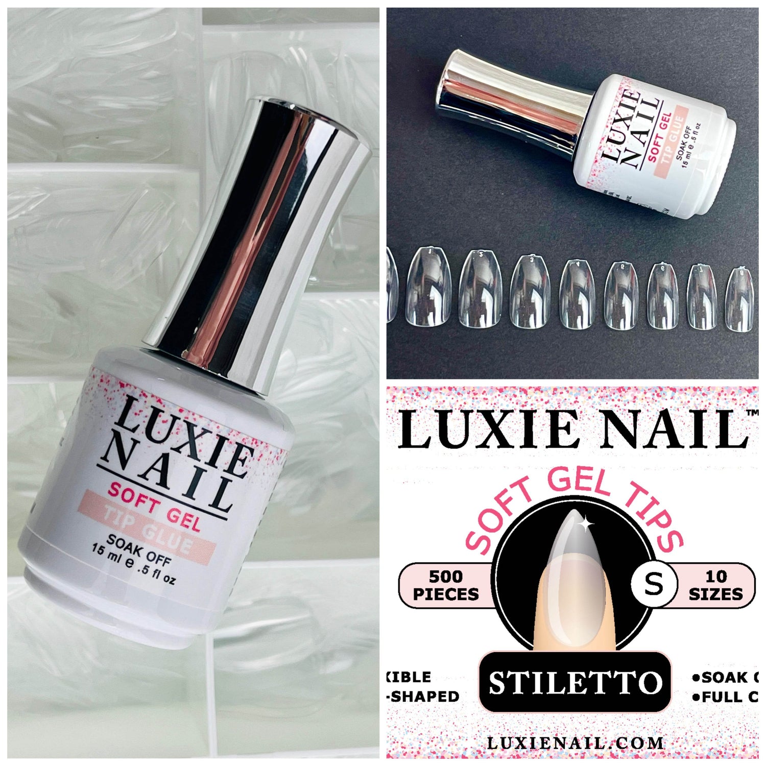 Soft Gel Tips - Luxie Nail