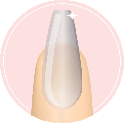 Coffin - Luxie Nail