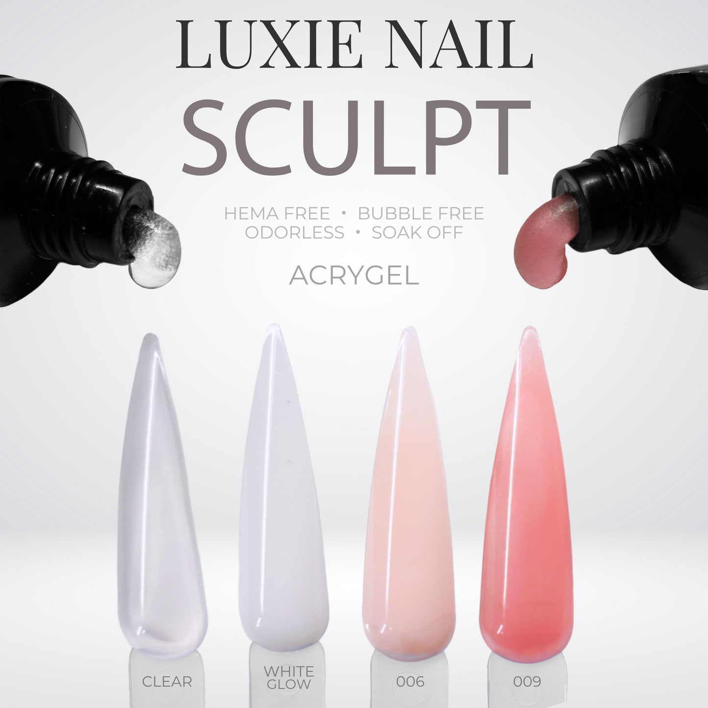 Sculpt Acrygel 6 PC Starter Kit